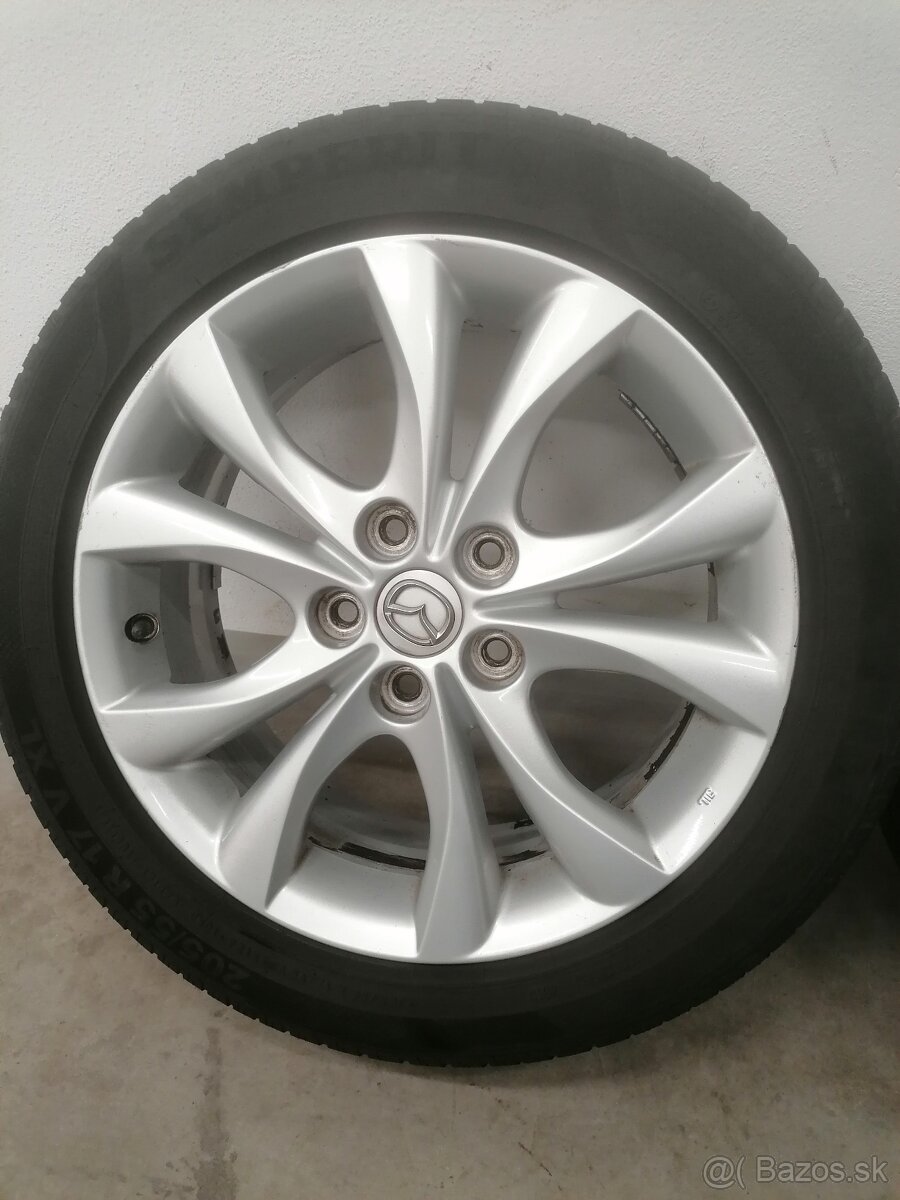 Mazda alu disky 5x114.3 R17 - 2