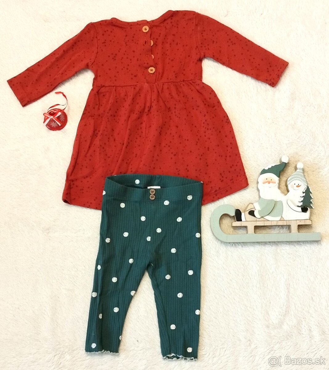 VIANOČNÉ ŠATY A LEGÍNY - 2
