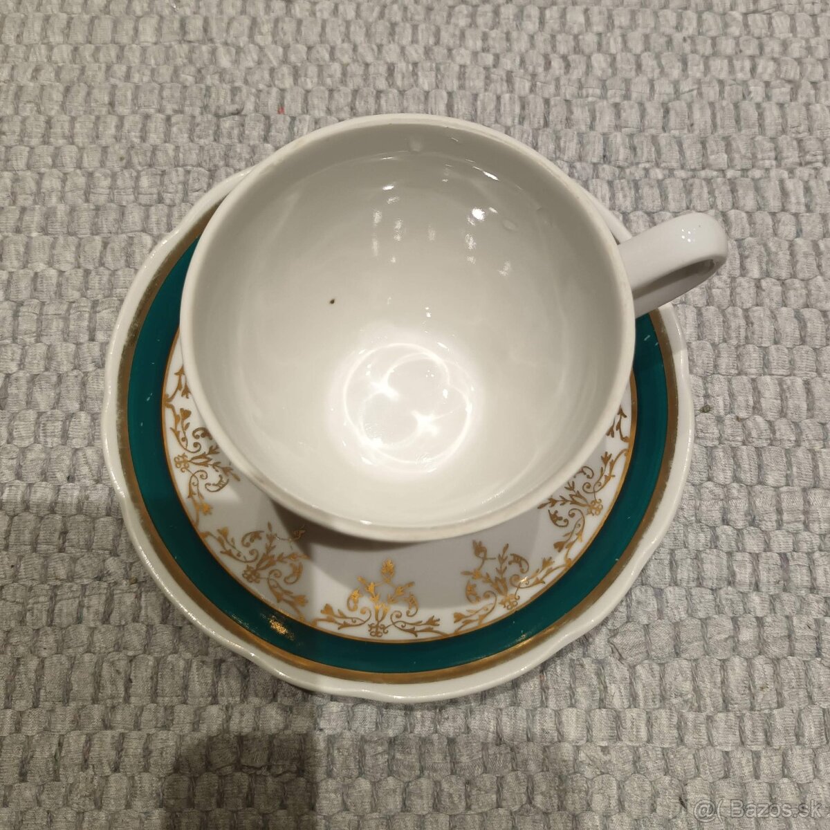 Porcelánová šálka + podšálka - 2