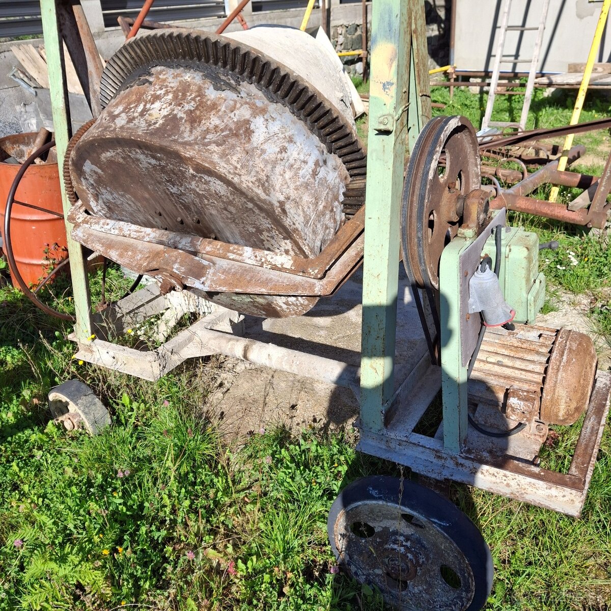 Miešačka 250L 380V - 2