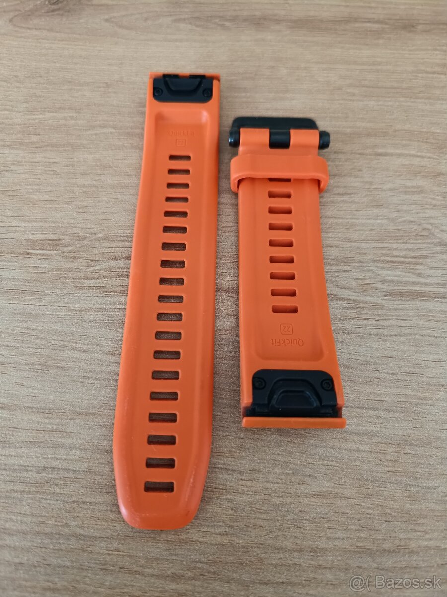 Garmin Fénix 6/7/8 (47mm) orginál remienok oranžový - 2