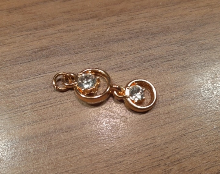 Prívesok srdce a malý zlatý - 2