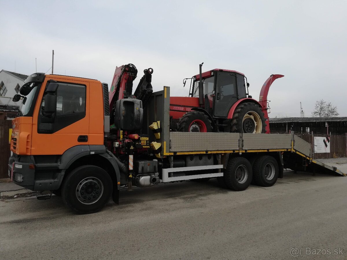 Autodoprava s hydraulickou rukou - 2