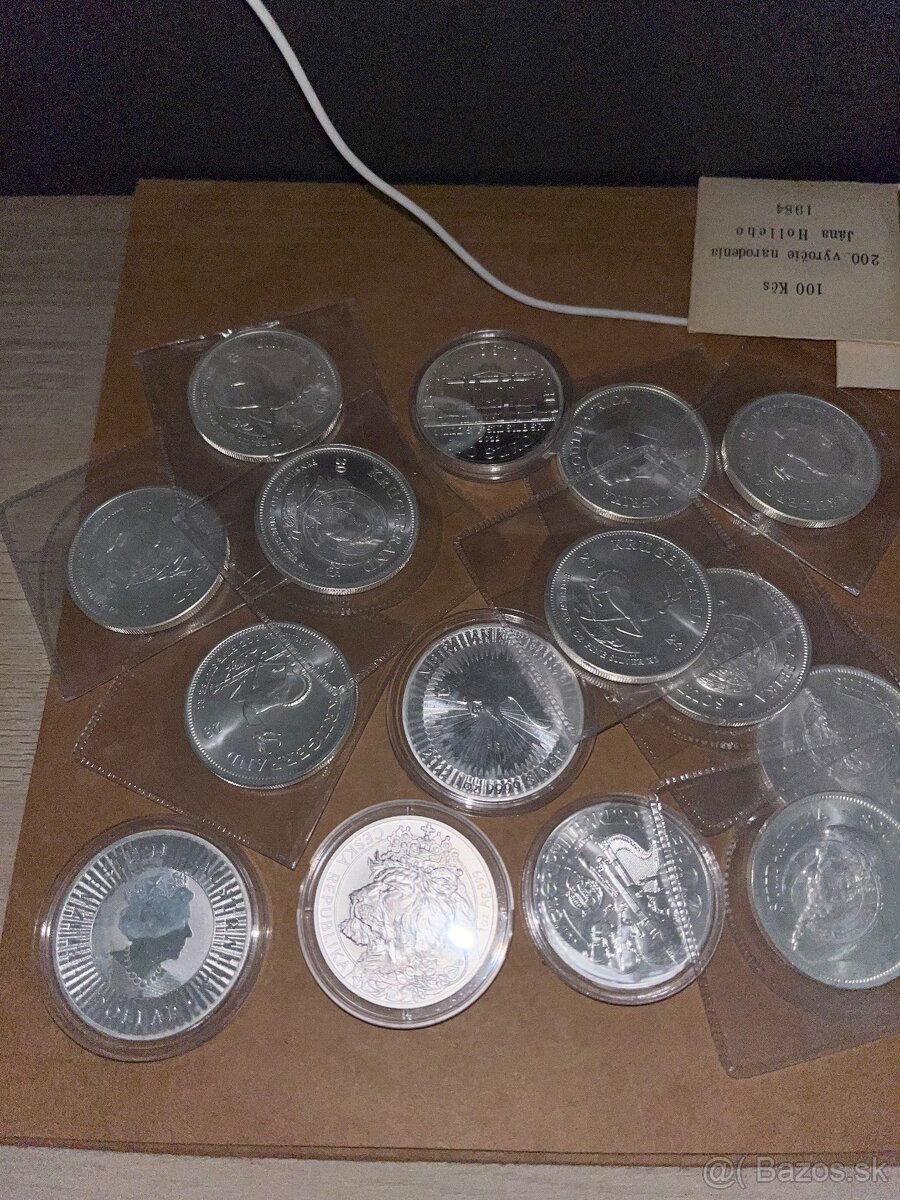 Strieborné mince - 2