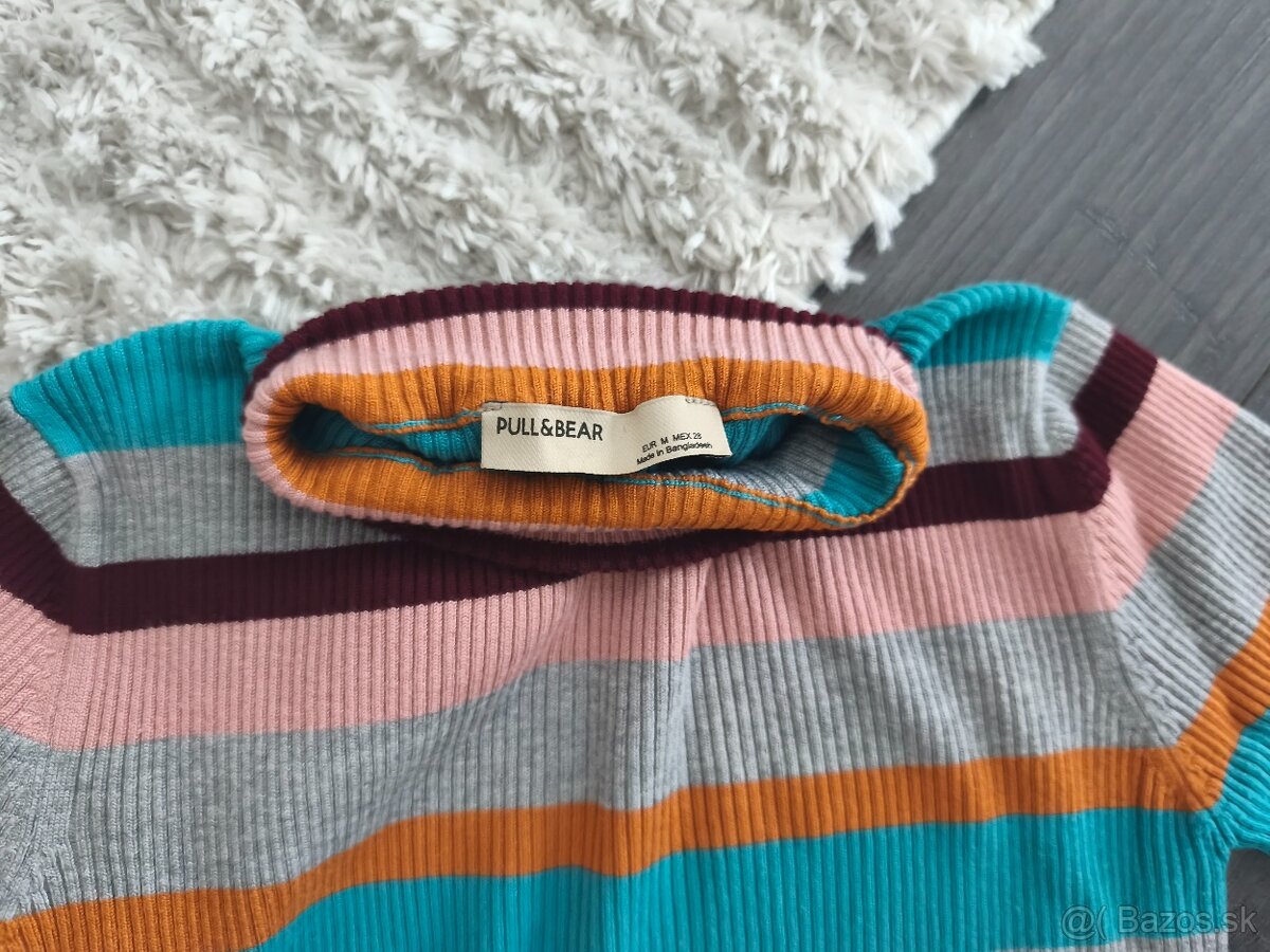 Pulóver dámsky Pull&Bear M/38 multi - 2
