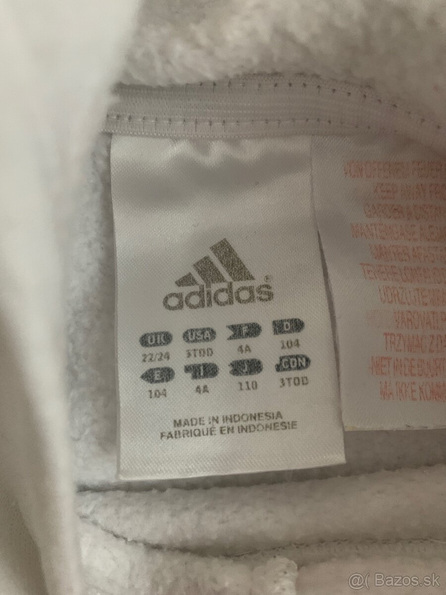 predám adidas mikinu veľkosť 104 - 2
