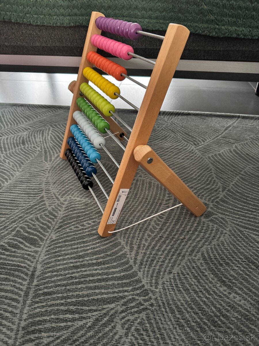 Počítadlo drevené, zn Ikea - 2