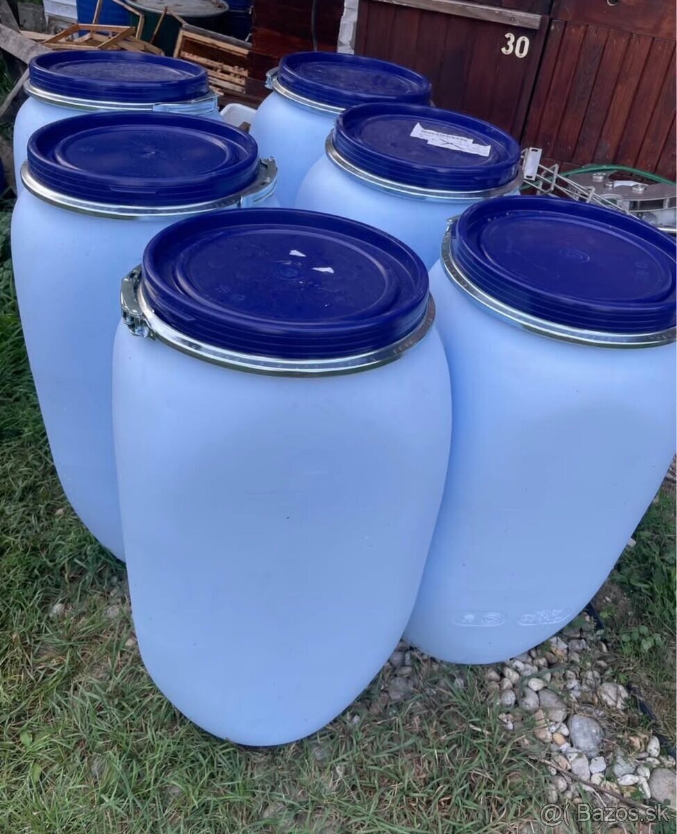 Plastové sudy Mauser - 70 litrové - 2