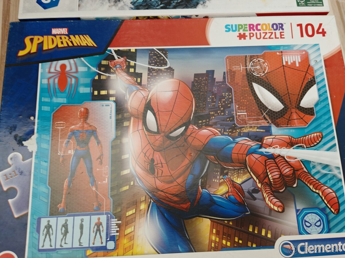 Puzzle rôzne od 6 rokov - 2