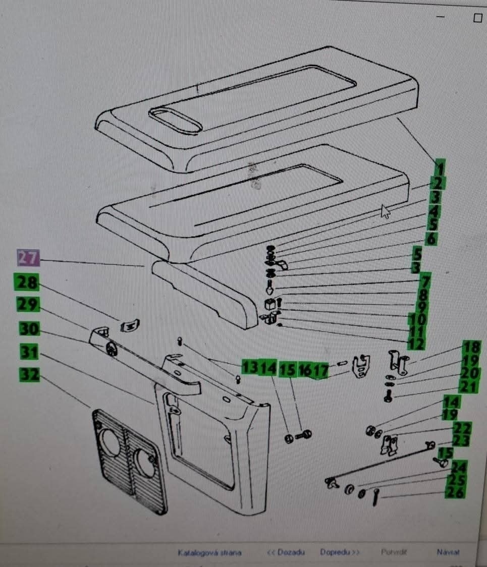 tesnenie po kapotáž - - - 2