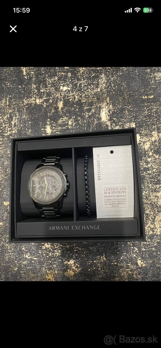 Armani Exchange panske hodinky - 2