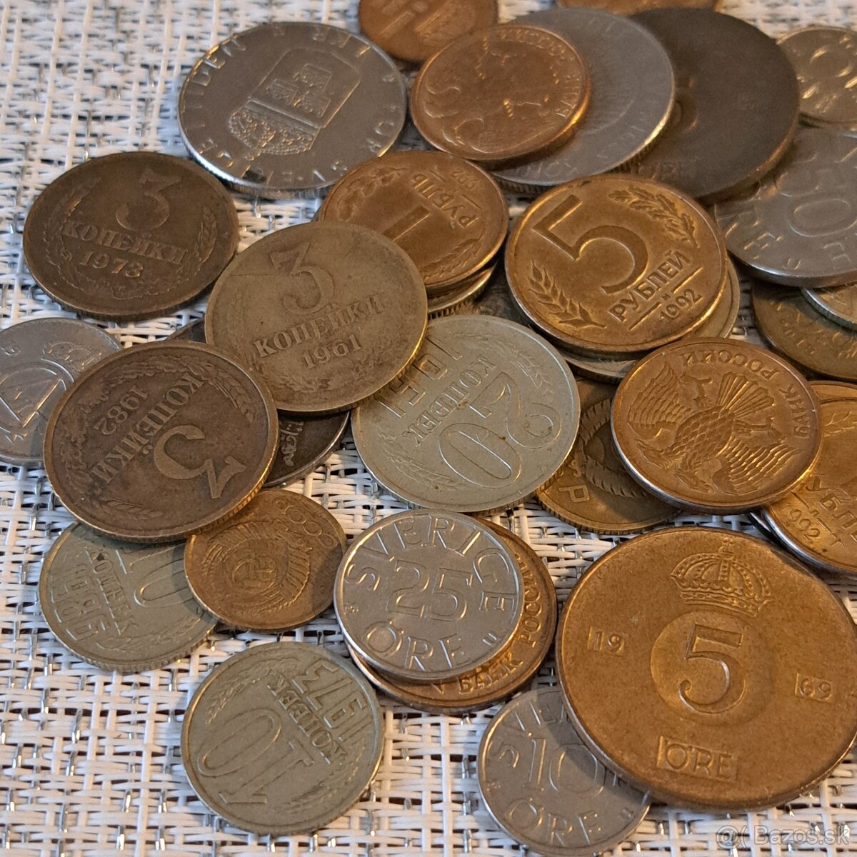 Mince Rusko, Švédsko. - 2