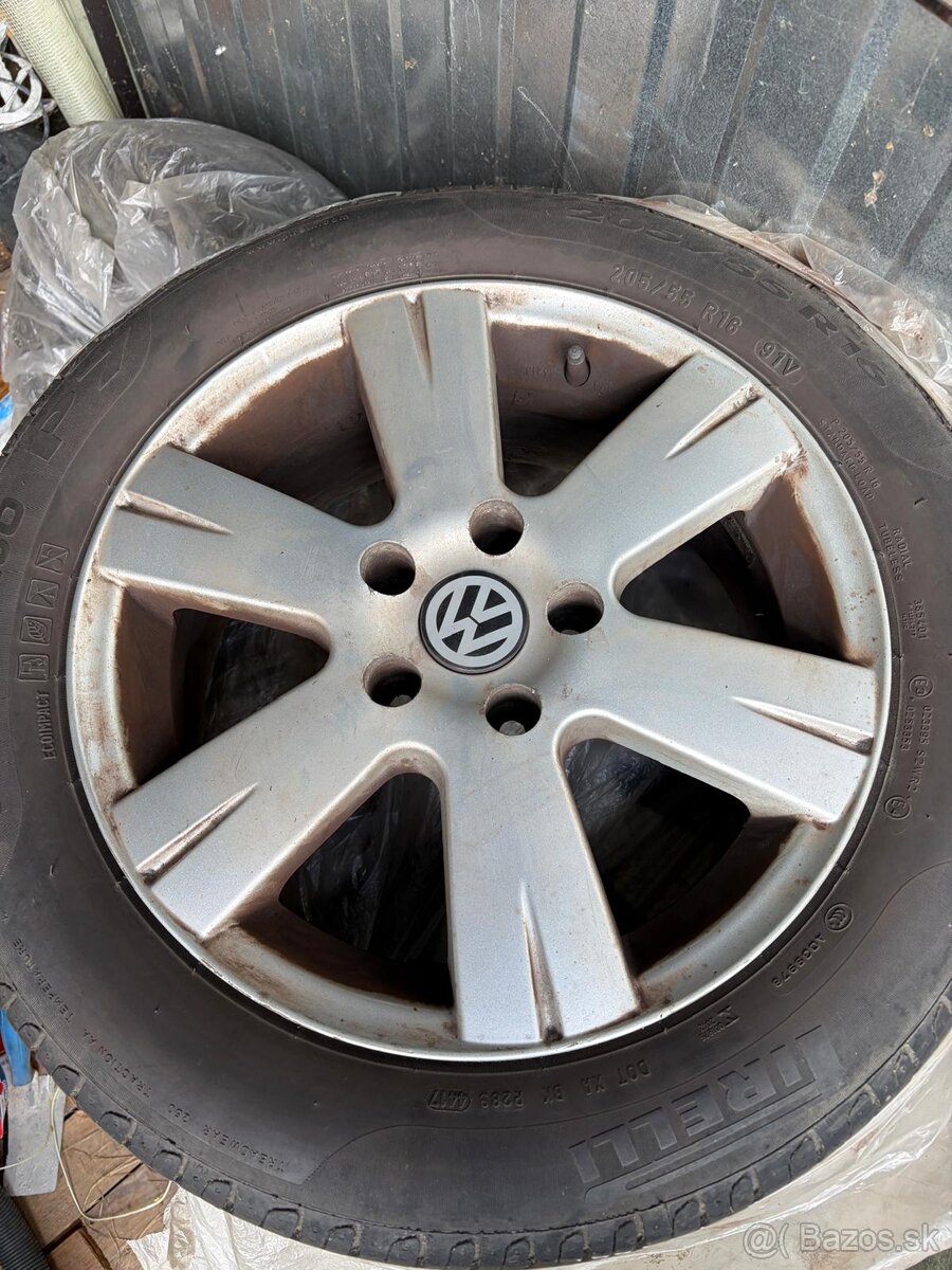 Elektróny 205/55/16 VW - 2