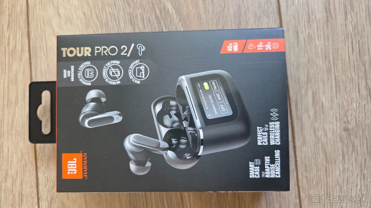 JBL Tour pro 2 čierne - 2