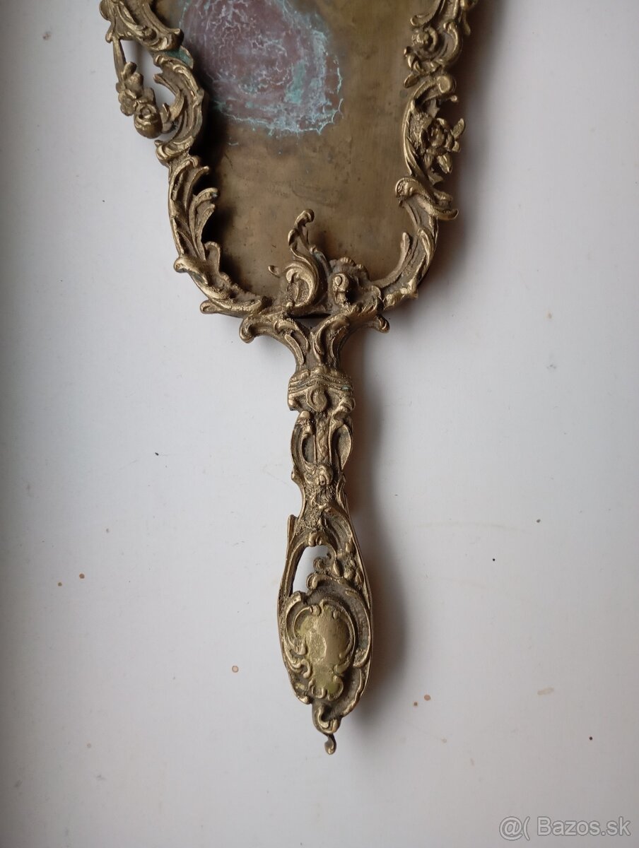 Predám starožitné zrkadlo do ruki - 2