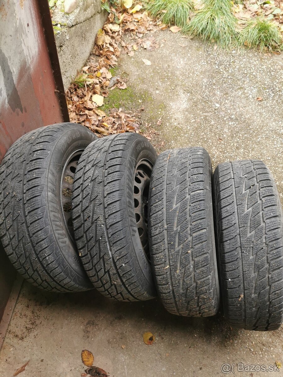 Zimné pneumatiky na diskoch - 2