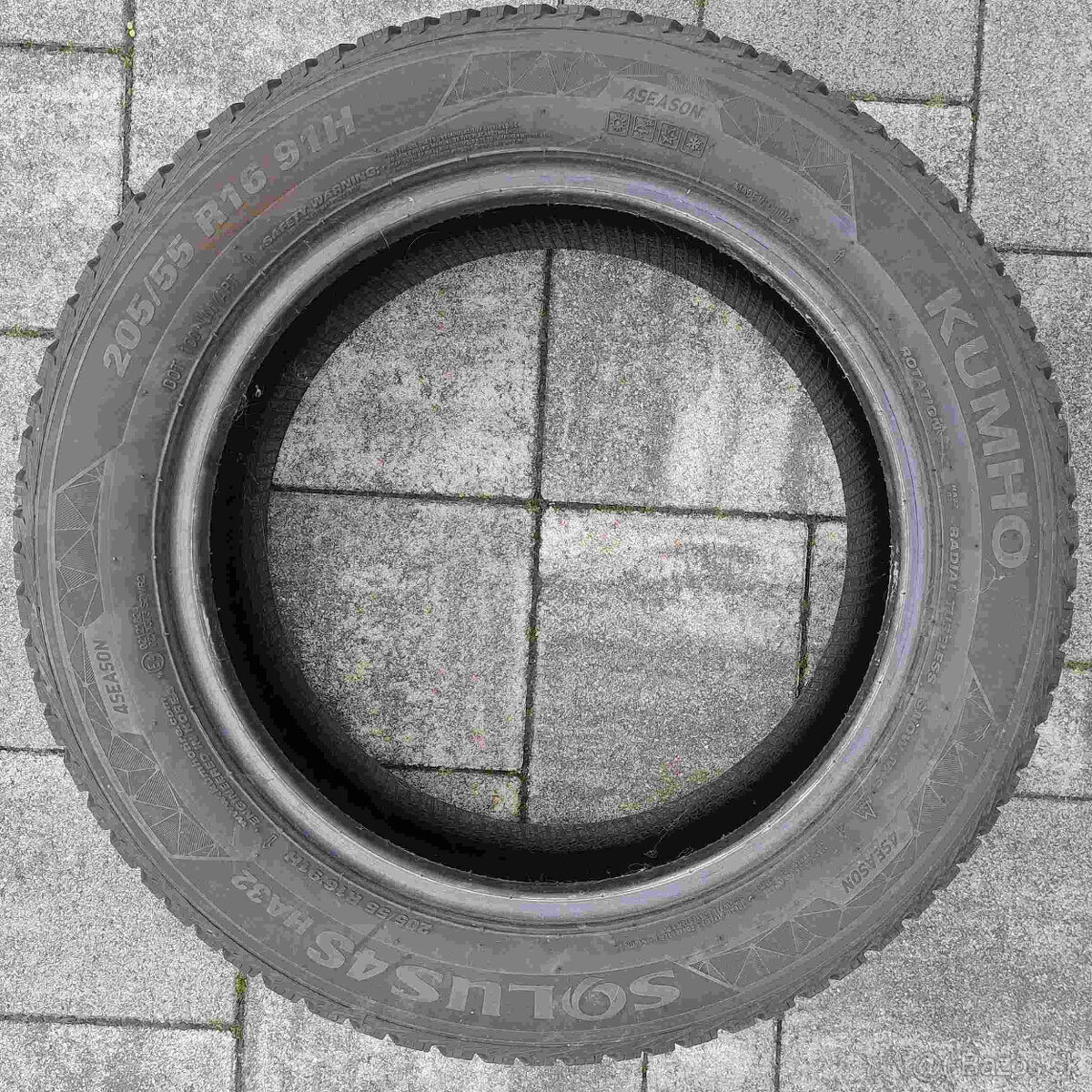 Celoročná pneumatika KUMHO SOLUS 4S 205/55/R16 1ks - 2