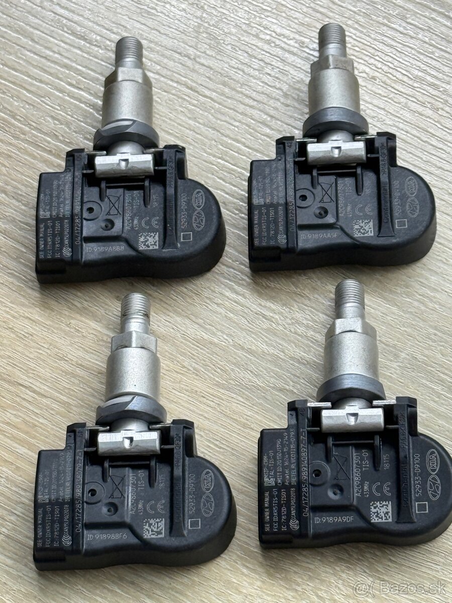 TPMS snímače KIA/Hyundai – 52933-D9100 4ks - 2