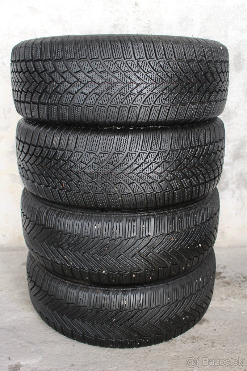 BRIDGESTONE..6-7MM..Zimné Pneumatiky..215/60 r16 - 2