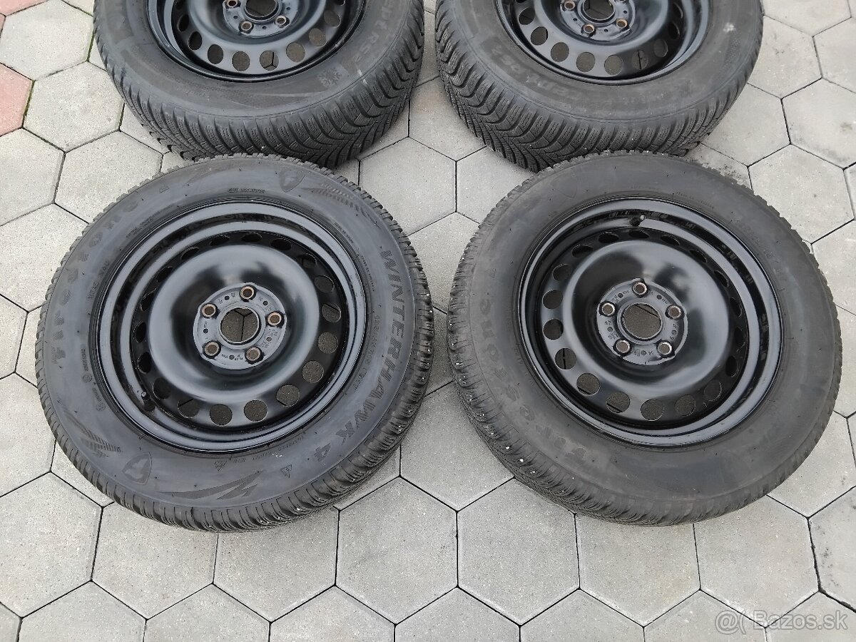 Zimne pneumatiky na diskoch 195/65R15 - 2