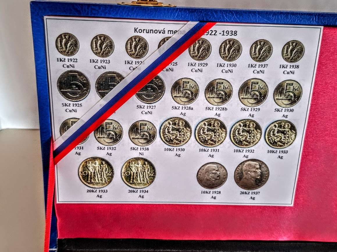 KAZETA KORUNOVA MENA ČSR 1918-1939 - 2