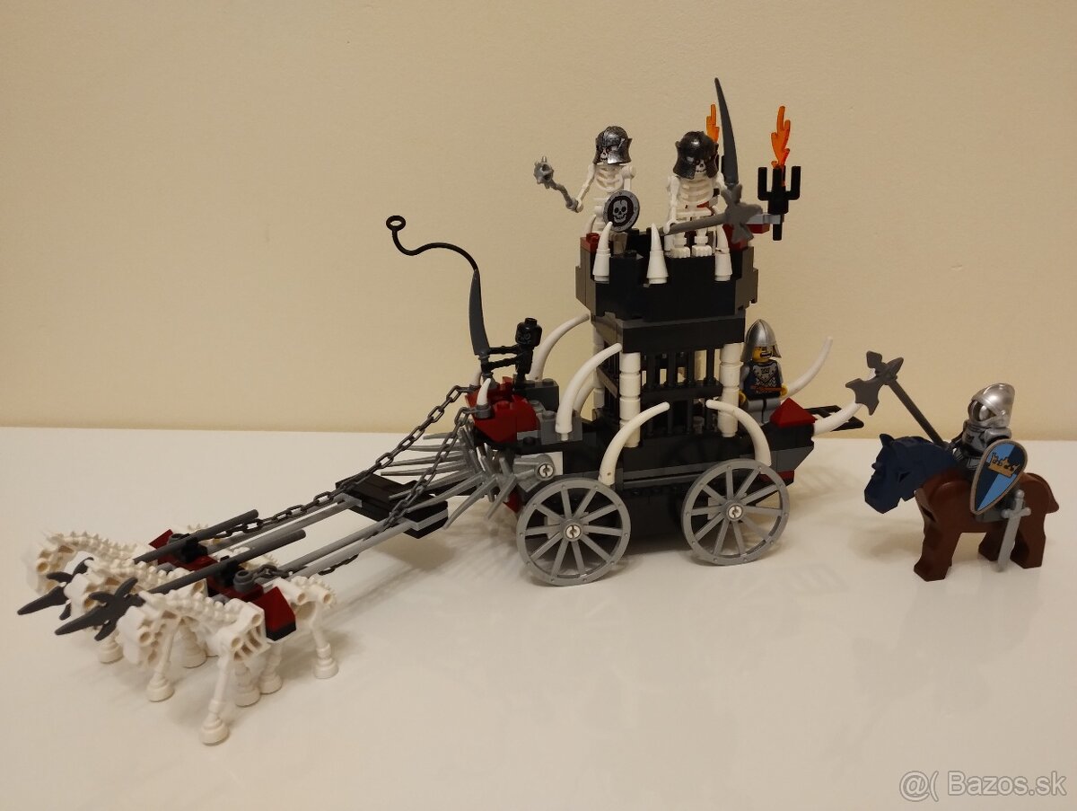 LEGO Castles 7092 Skeletons' Prison Carriage (s krabicou) - 2