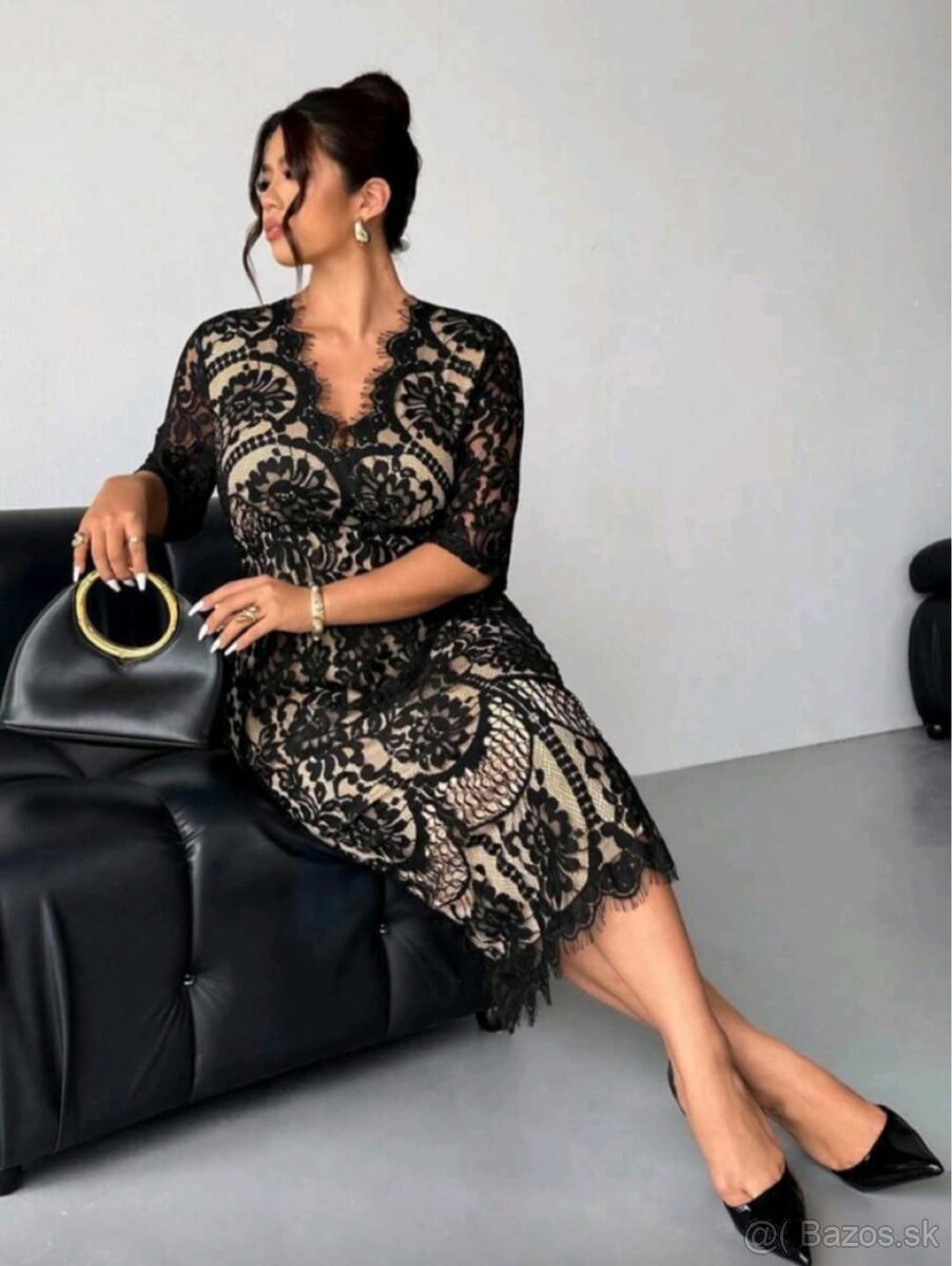 Krásne krajkované šaty - 2