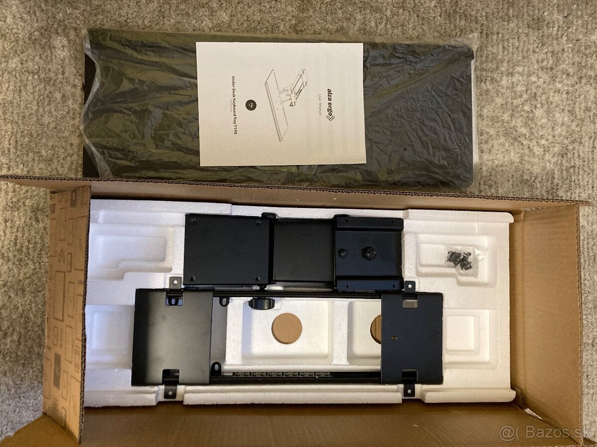 Držiak klávesnice AlzaErgo Tray T190 nový - 2
