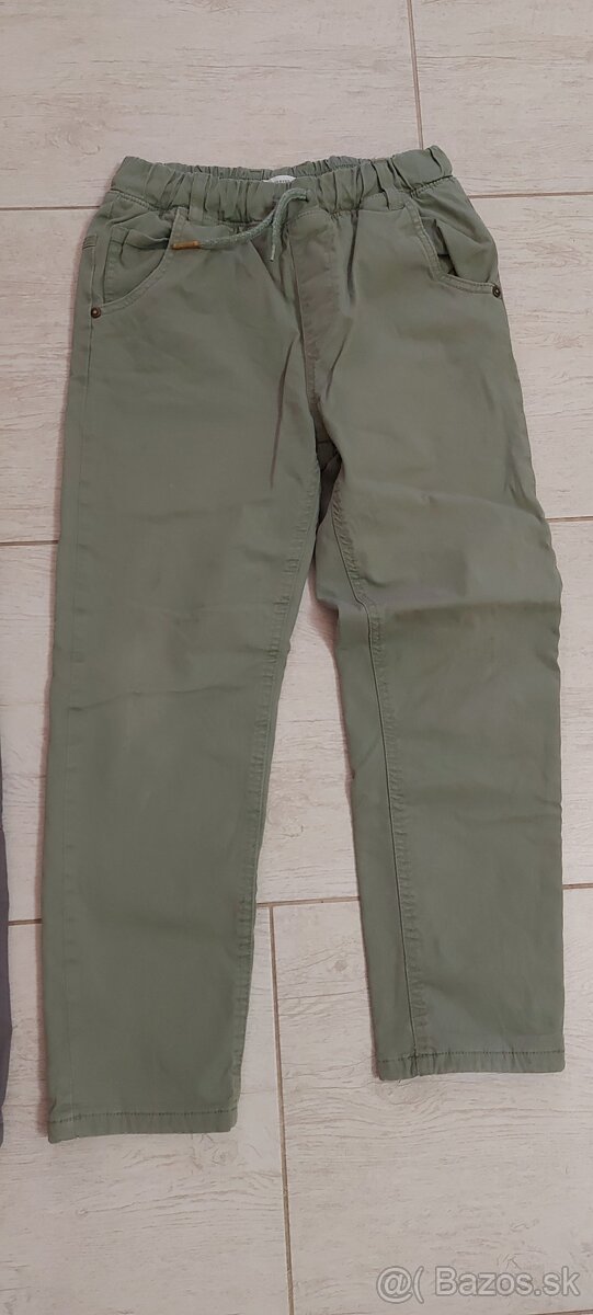 Zateplené nohavice č. 140/146 - 2