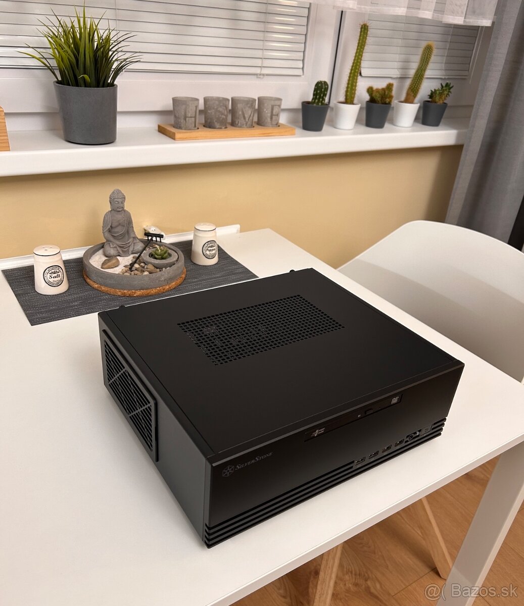 HTPC Micro-ATX SilverStone Milo + 350W Fortron + DVD RW - 2