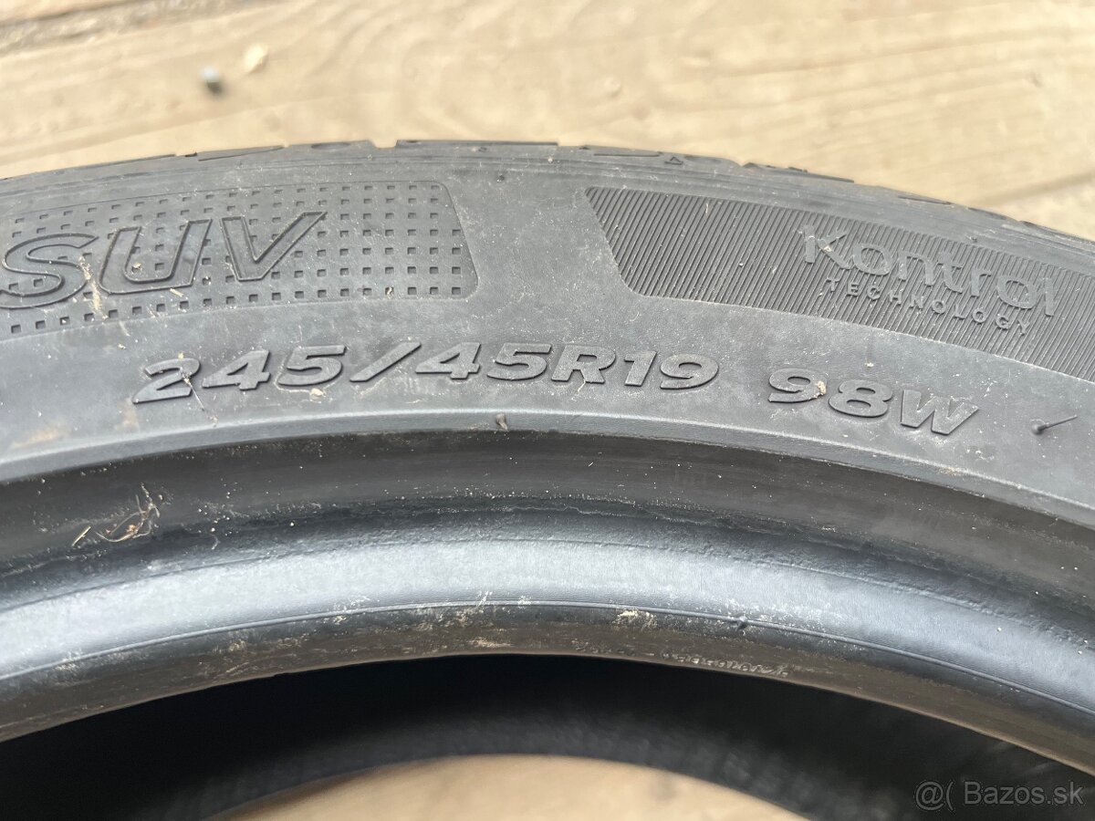 245/45R19 98W Hankook VentusS1evo2SUV - 2