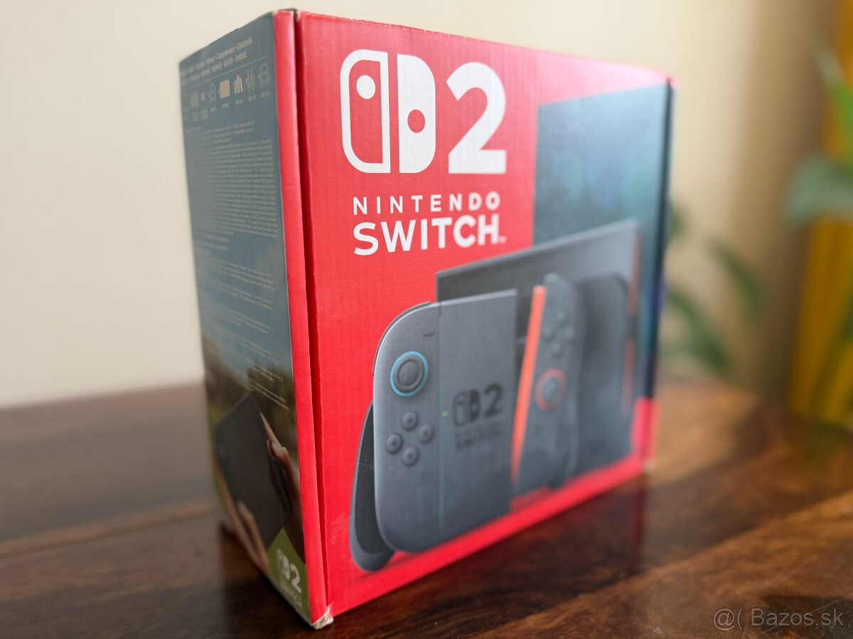 Nintendo Switch 2 - NOVÝ, kompletné balenie - 2