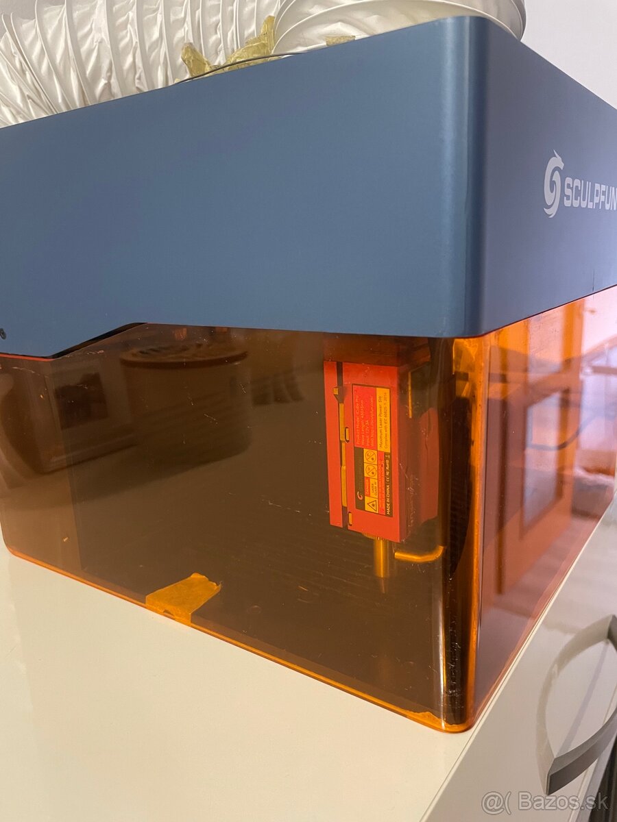 🛠️ Predám laser Sculpfun iCube 5W + Air Assist - 2