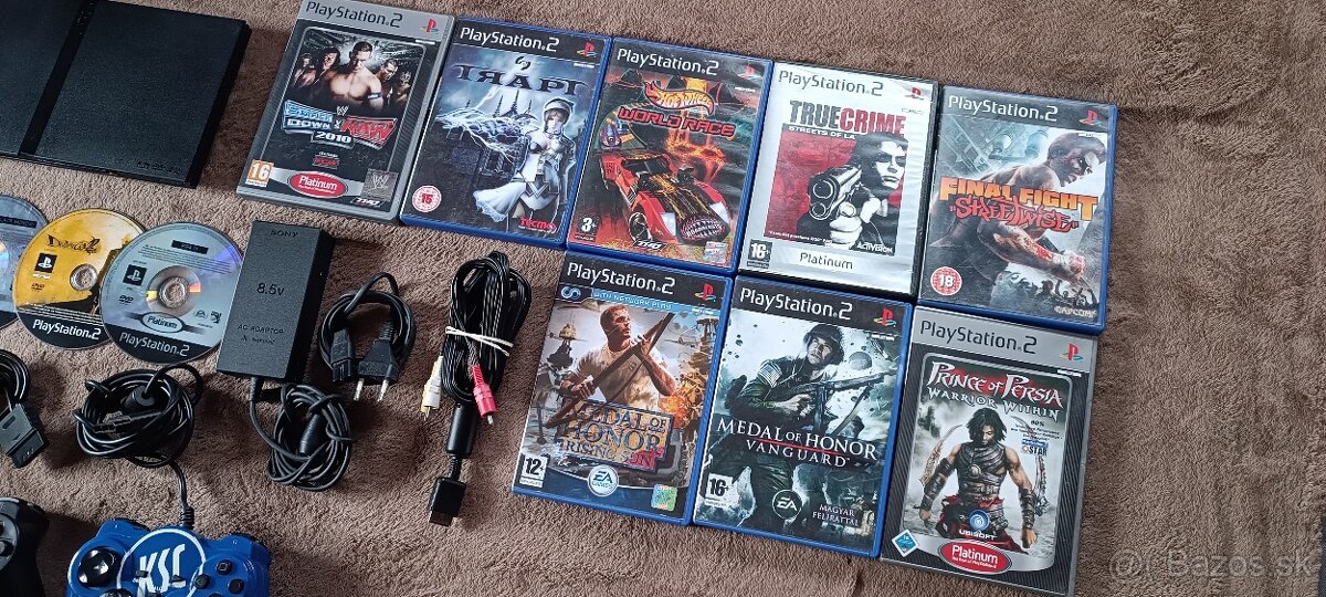 Playstation 2 slim s hrami - 2