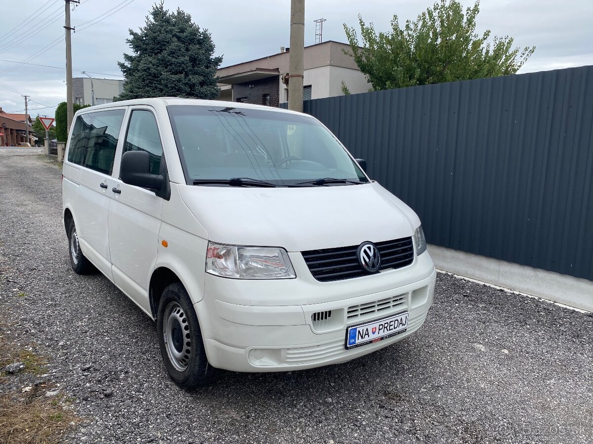 VW T5 Transporter 1.9TDi 63 kW, Rok výroby 2006 - 2
