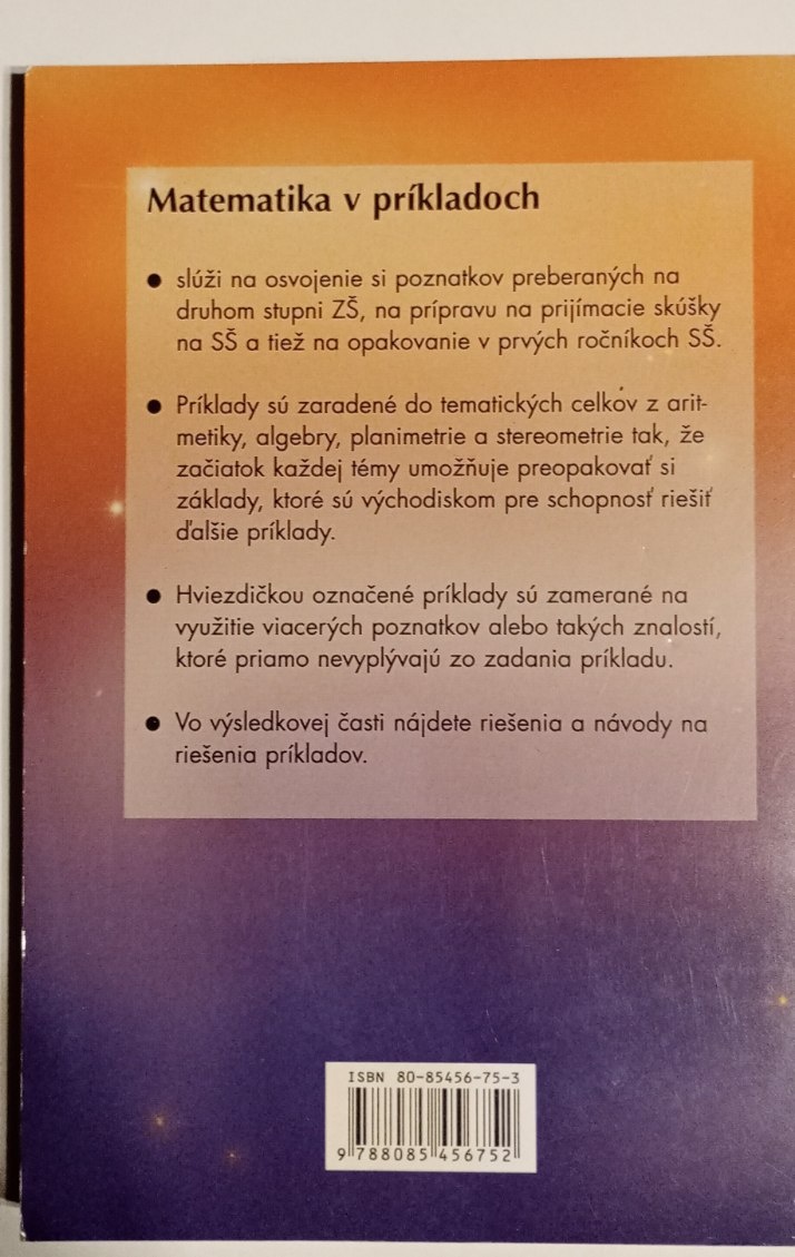 Matematika v príkladoch - zbierka úloh pre 6.-9.r.zš - 2