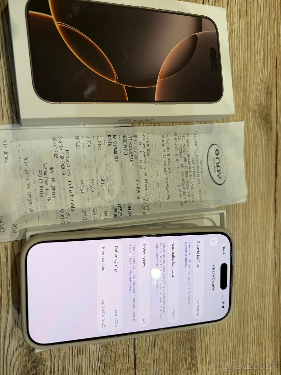 Apple iPhone 16 Pro 256GB Desert titanium - 2