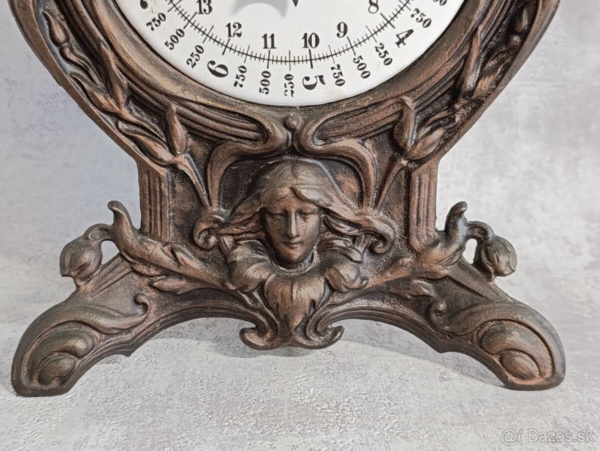 Velmi pěkné jednomiskové figuralné 10kg váhy - 2