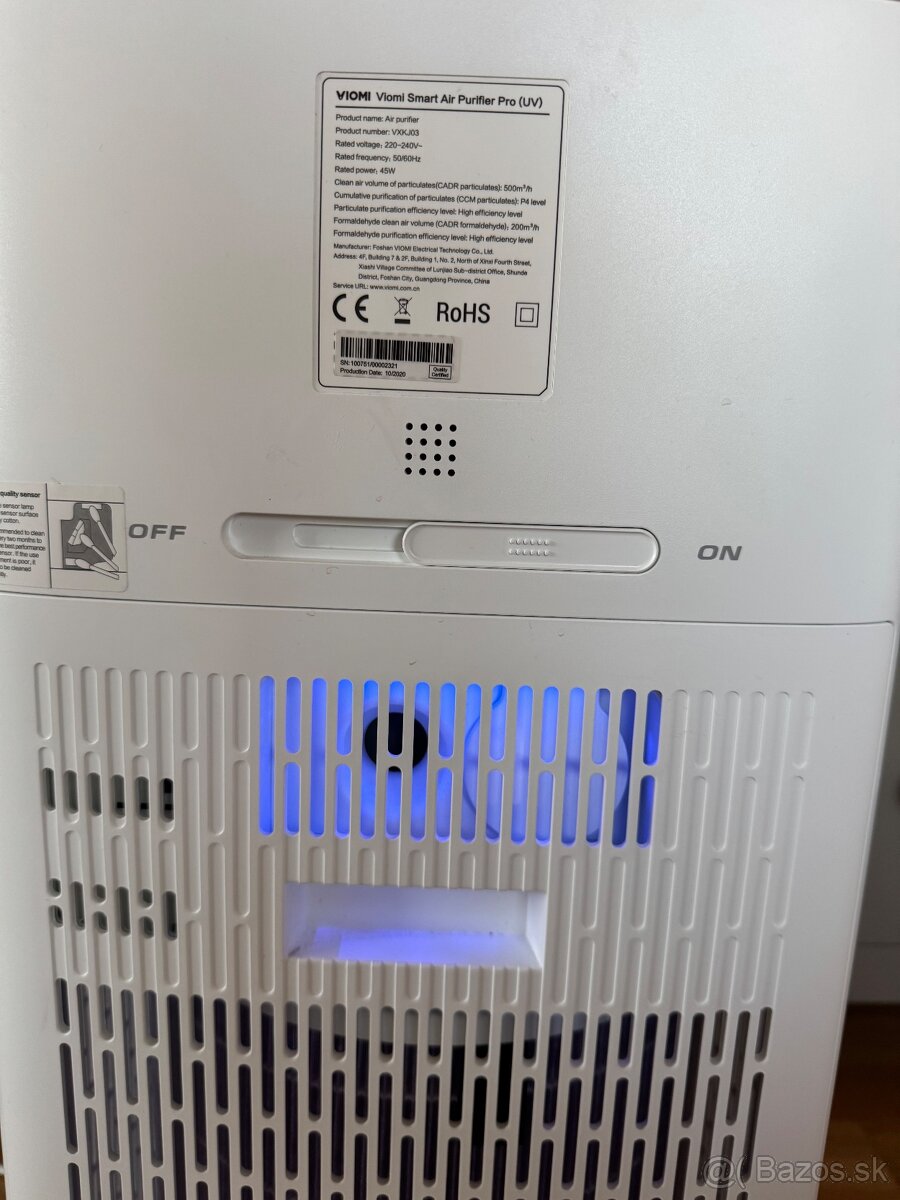 Viomi Smart Air Purifier Pro UV čistička vzduchu - 2