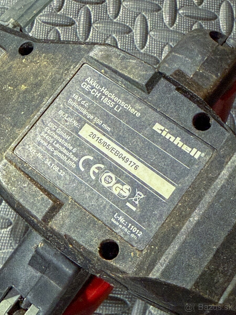 Einhell Nožnice na živý plot GE-CH 1855/1 Li - 2