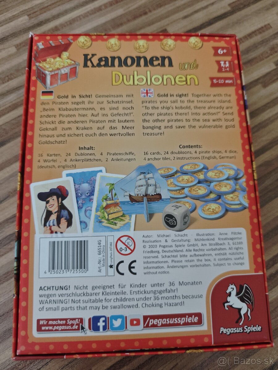 Hra Kannonenvand Dublonen - 2