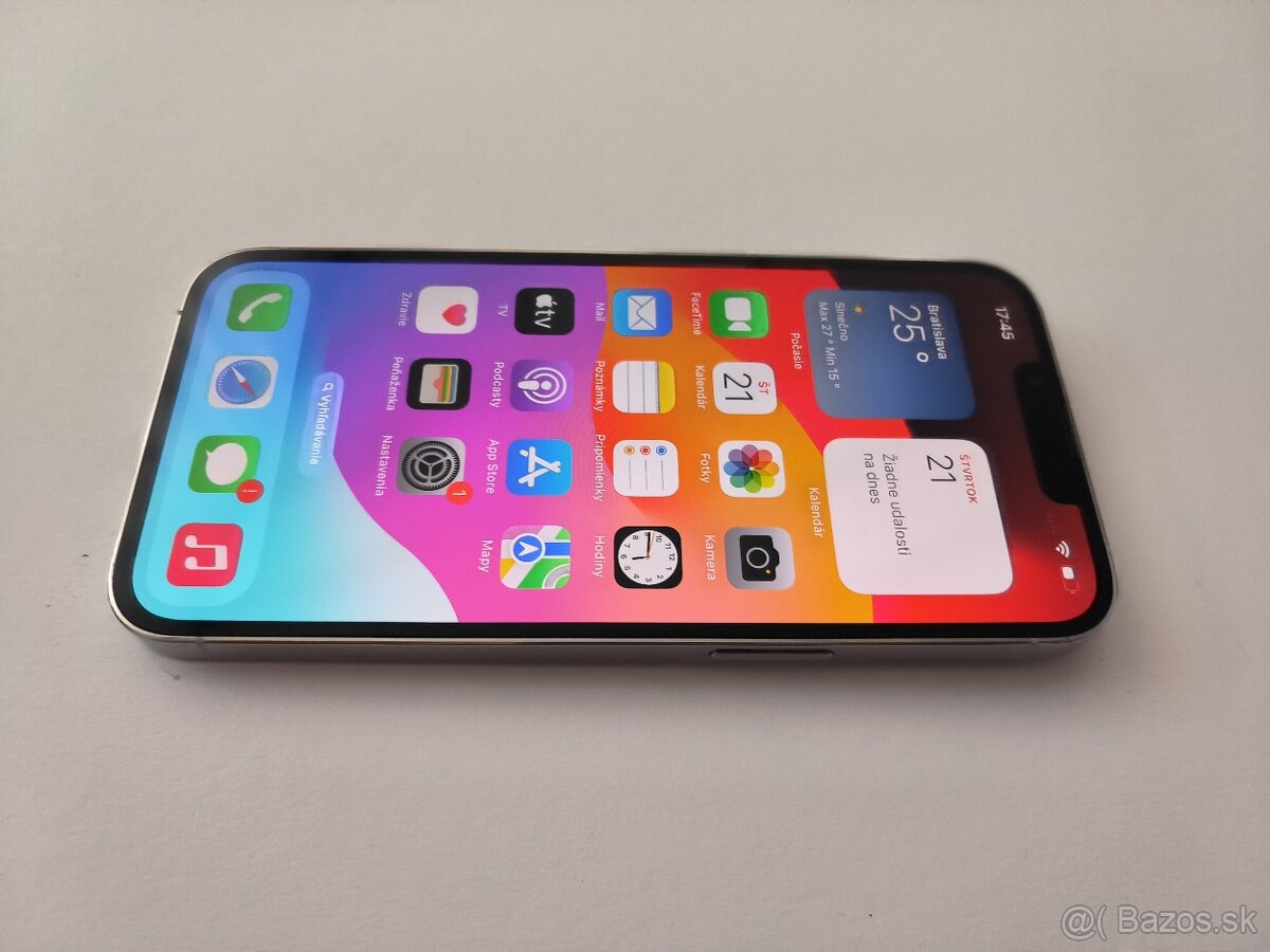 apple iphone 13 PRO 256gb Silver / Batéria 100% - 2