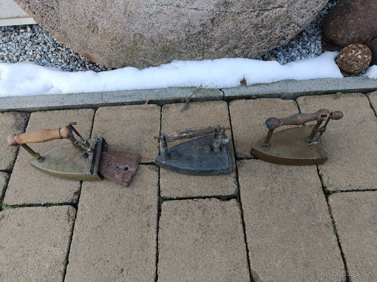 Predam 3 stare mosadzne zehlicky - 2