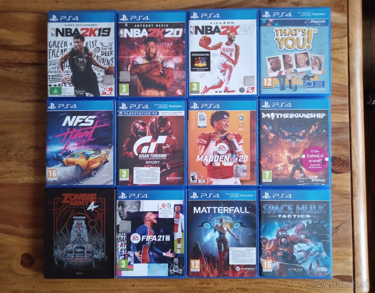 Predám Hry na Playstation 4/Playstation 5 - 2