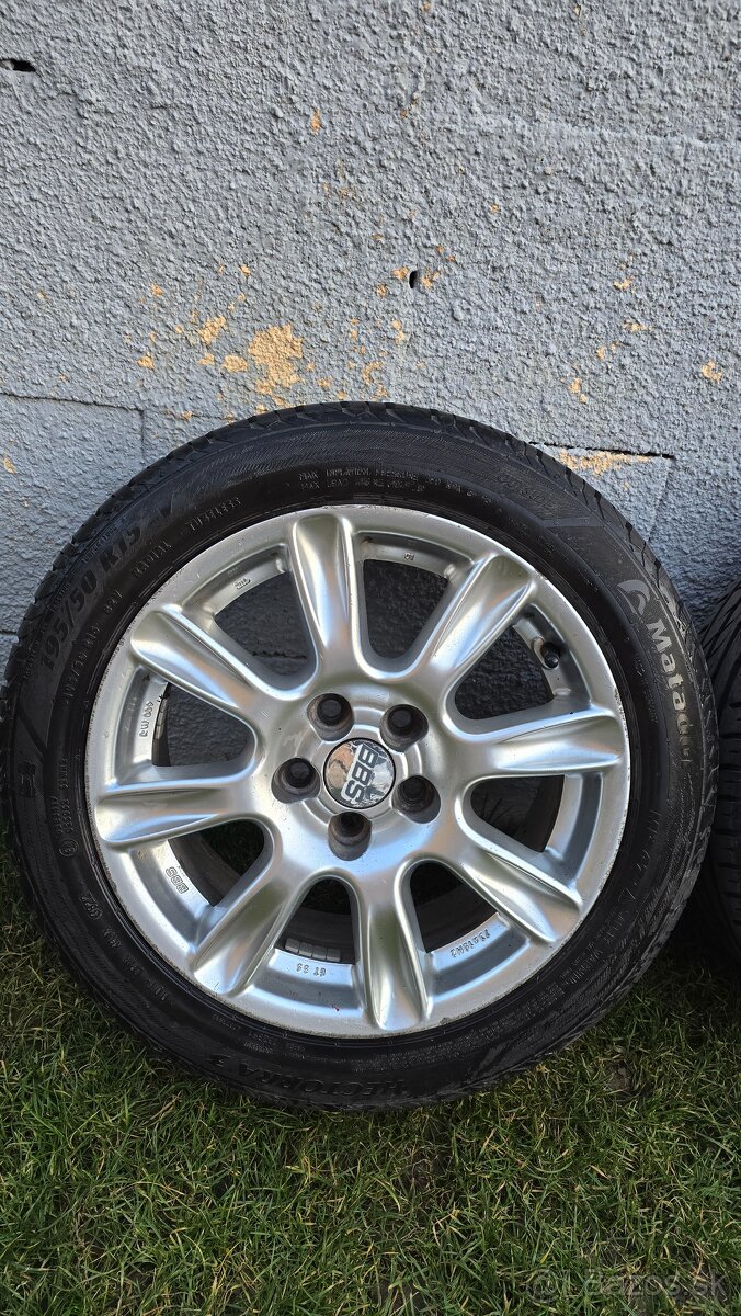 5x112 r15 BBS letne 195/50 matador - 2