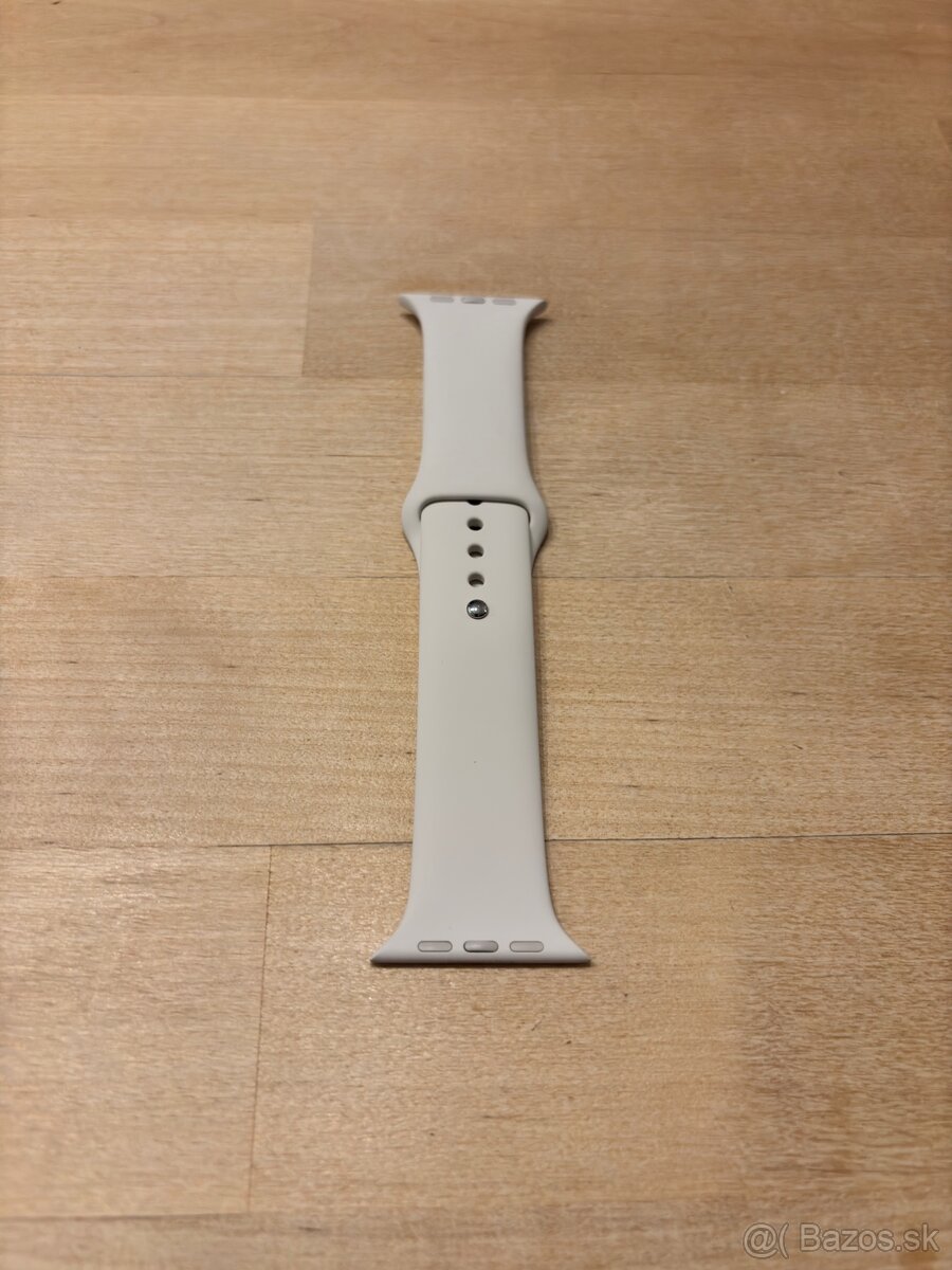 Apple Watch Silikónovým remienok - Starlight SB M/L - 2