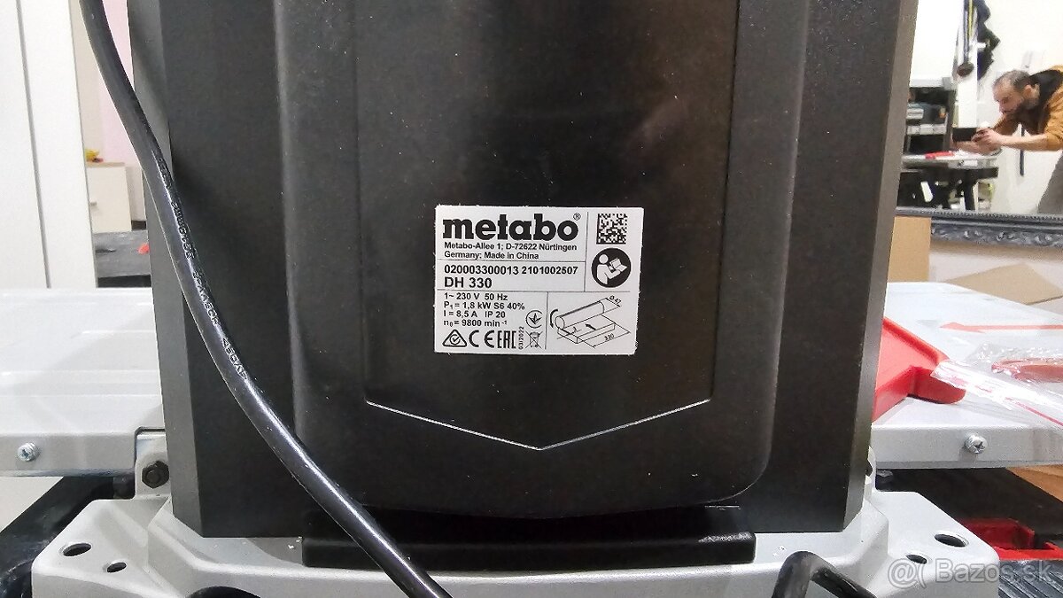 Zrovnávačka Metabo DH 330 - 2