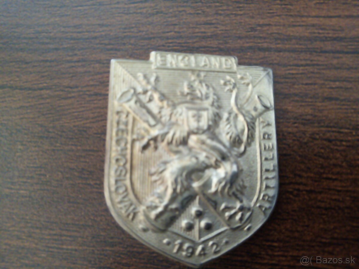 Odznaky ČS vojska v Británii, 2. sv. vojna - 2