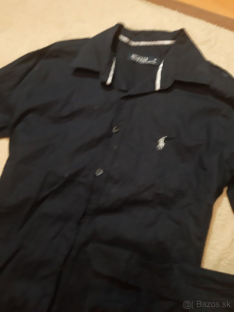 Ralph lauren tmavomodré košele - 2