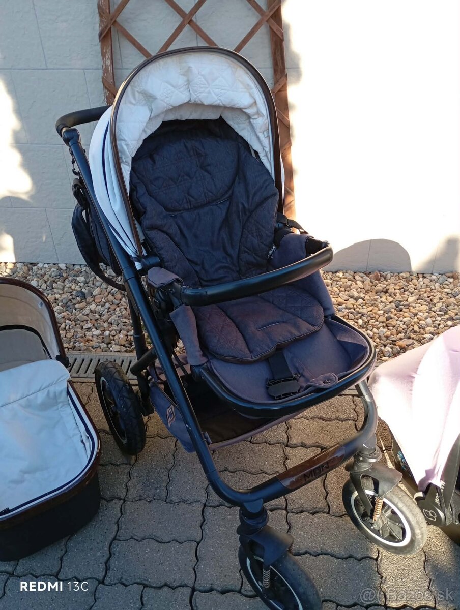 Kočiar Moon Style 2v1 + autosedačka – set - 2